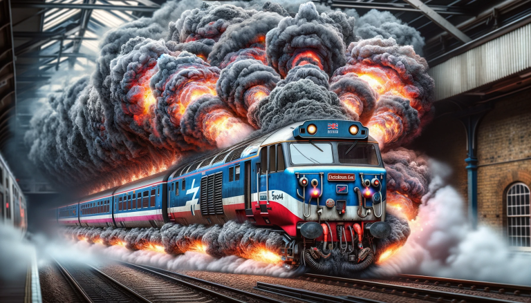 The British Rail Class 50 was designed to haul express passenger trains at 100 mph. What most rail enthusiasts don't know is that they can actually go much faster than this if you only fit the same English Electric engine into each Mark 2. If you're taking your family out in this, remember to open the windows and bring ear defenders. #class50 #hoover #trainspotting #railphotography #railway #railwayphotography #hotrod #trains