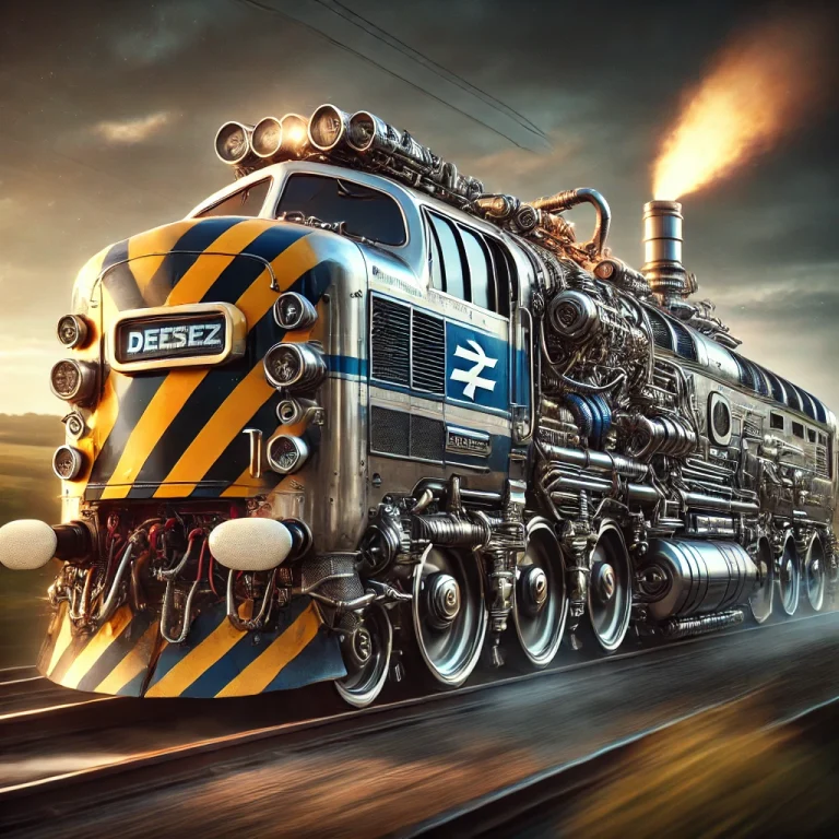 "This Class 55 got a turbo boostāliterally. Rumor has it, it once outran the 125mph speed limit... in reverse. Photographer unknown. #Class55 #britishrail #trainspotting #railwayphotography #hotrod #trains"